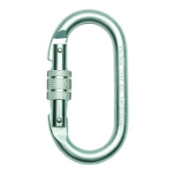 Карабін овал стальний з механічною муфтою AJ501T